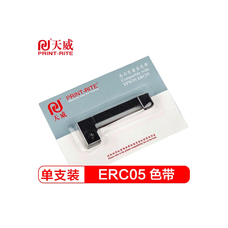 天威（PrintRite）ERC05 出租车色带 爱普生EPSON EC7000 ERC05 M1501I SHARP EL7000计价器色带